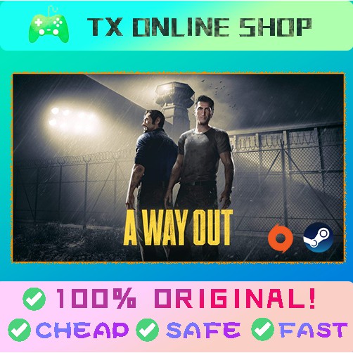 A Way Out [PC Origin/Steam Original Game] Origin Activation Pc Game Pc Online Game Steam Offline Game