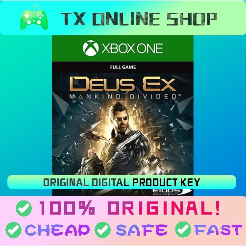 Deus Ex: Mankind Divided [Xbox One/Xbox Series X/S Original Game] Xbox Activation