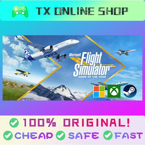 Microsoft Flight Simulator 40th Anniversary Edition [PC/Xbox Series X/S/Windows 10 /11 Microsoft Original Game]