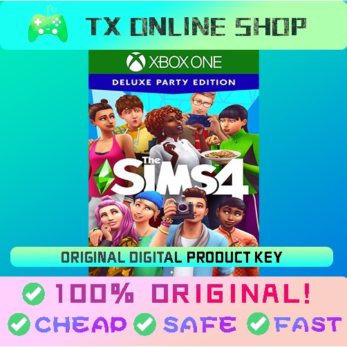 The Sims 4 Deluxe Party Edition [Xbox One/Xbox Series X/S Original Game] Xbox Activation