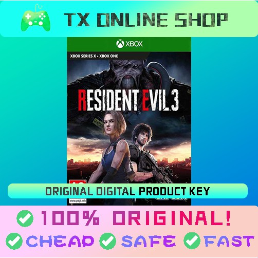 Resident Evil 3 Remake [PC/Xbox One/Xbox Series X/S Original Game] Xbox Activation