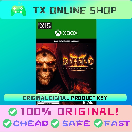 Diablo II Infernal Edition [Xbox One/Xbox Series X/S Original Game] Xbox Activation Diablo 2 Resurrected