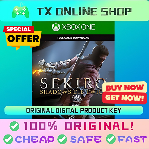 Sekiro Shadows Die Twice GOTY Edition [Xbox One/Xbox Series X/S Original Game] Xbox Activation
