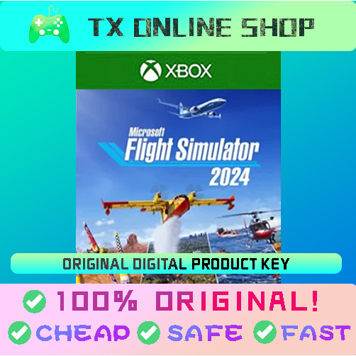 Microsoft Flight Simulator 2024 [PC/Xbox Series X/S/Windows 10 /11 Microsoft Original Game]