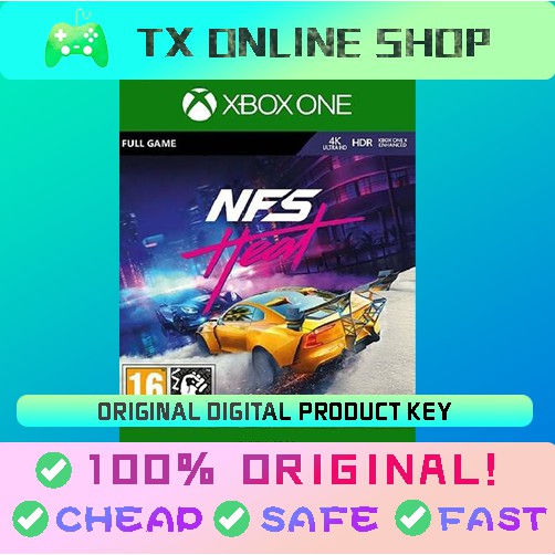 Need For Speed Heat [Xbox One/Xbox Series X/S Original Game] Xbox Activaton NFS HEAT