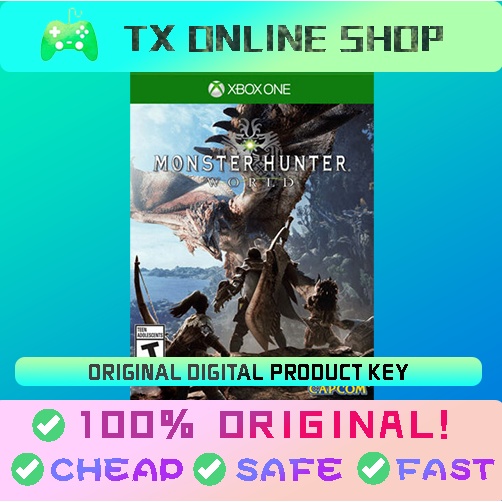 Monster Hunter World [Xbox One/Xbox Series X/S Original Game] Xbox Activation Iceborne