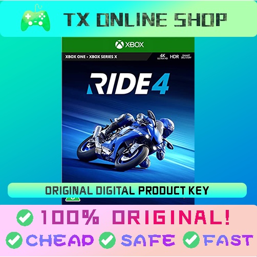 RIDE 4 [Xbox One/Xbox Series X/S Original Game] Xbox Activation