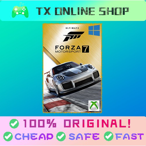 Forza Motorsport 7 [Xbox One/Xbox Series X/S /PC Windows 10 / Windows 11 Original Game]
