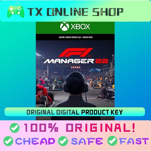 F1 Manager 2022 [Xbox One/Xbox Series X/S Original Game] Xbox Activation