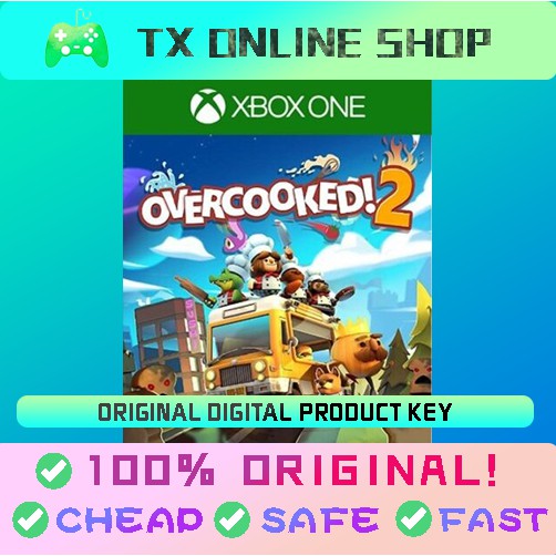 Overcooked 1/2 [Xbox One/Xbox Series X/S Original Game] Xbox Activation Overcooked! 2