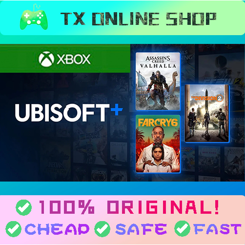 Ubisoft+ (1 Month) [Xbox One/Xbox Series X/S Original Game] Xbox Activation Ubisoft Plus