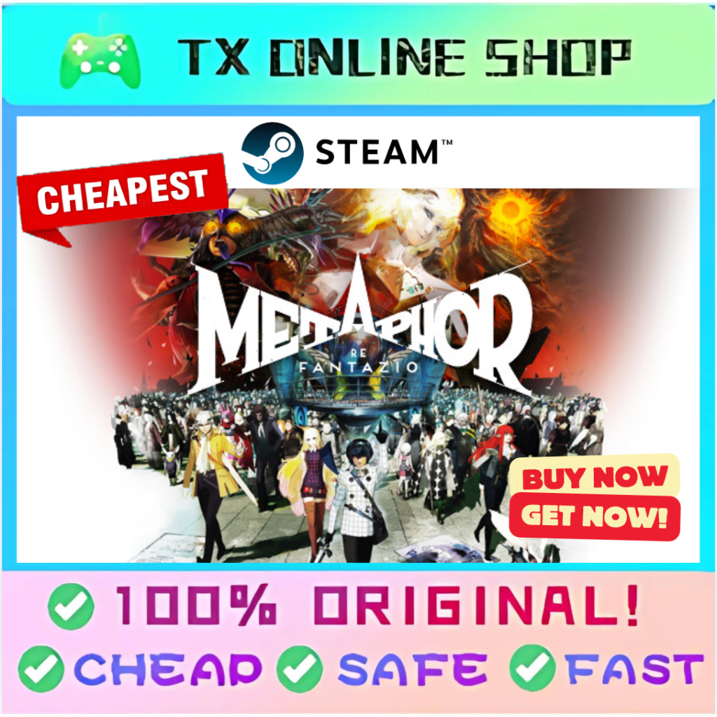 Metaphor ReFantazio [Steam PC Original Game] Steam Activation