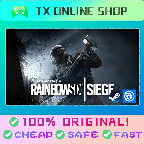 Tom Clancy Rainbow Six Siege X [Uplay/Ubisoft Original Pc Game] Pc Game Activation Pc Online Game steam