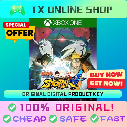 Naruto Shippuden: Ultimate Ninja Storm 4 [Xbox One/Xbox Series X/S Game] Xbox Activation