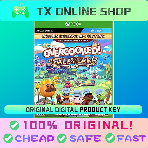 Overcooked All You Can Eat [Xbox One/Xbox Series X/S Original Game] Xbox Activation Overcooked!