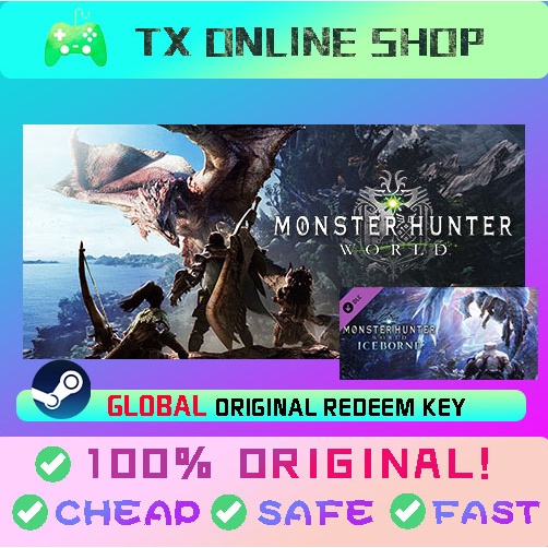 【GLOBAL STEAM KEY】Monster Hunter World Iceborne [Original PC Steam Game] Steam Activation KEY