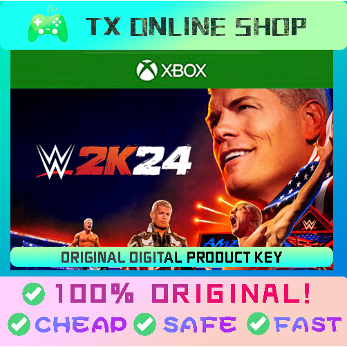 WWE 2K24 [Xbox One/Xbox Series X/S Original Game] Xbox Activation